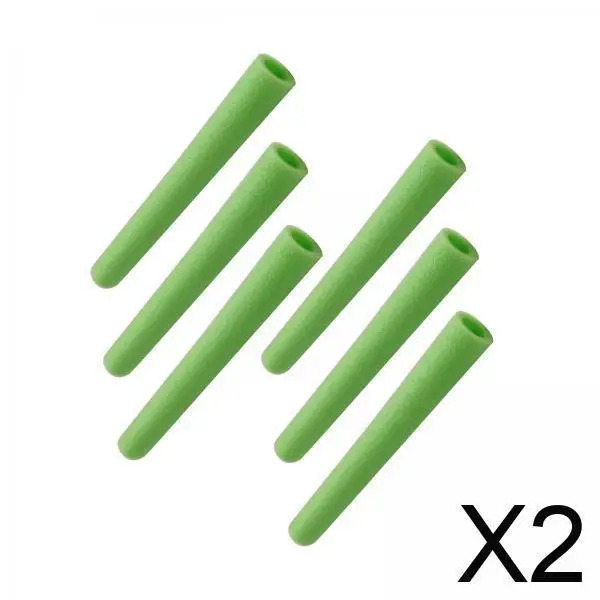 2x6x Trampoline Foam Sleeves Lightweight for Children Jumping Bed Tube 40cm Green