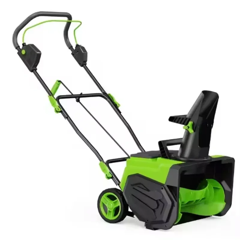3500W Electric Snow Blower Mini Hand Push Garden Shovel Household Winter Cleaning Tool Portable Power Sweeper for Driveway