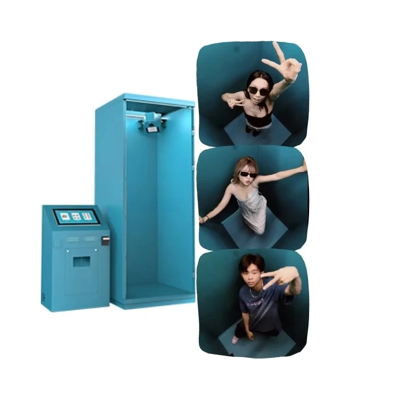 Customize Latest Portable Touch Screen Fully Automatic Photo Booth  Wedding Party Event Commercial Rental