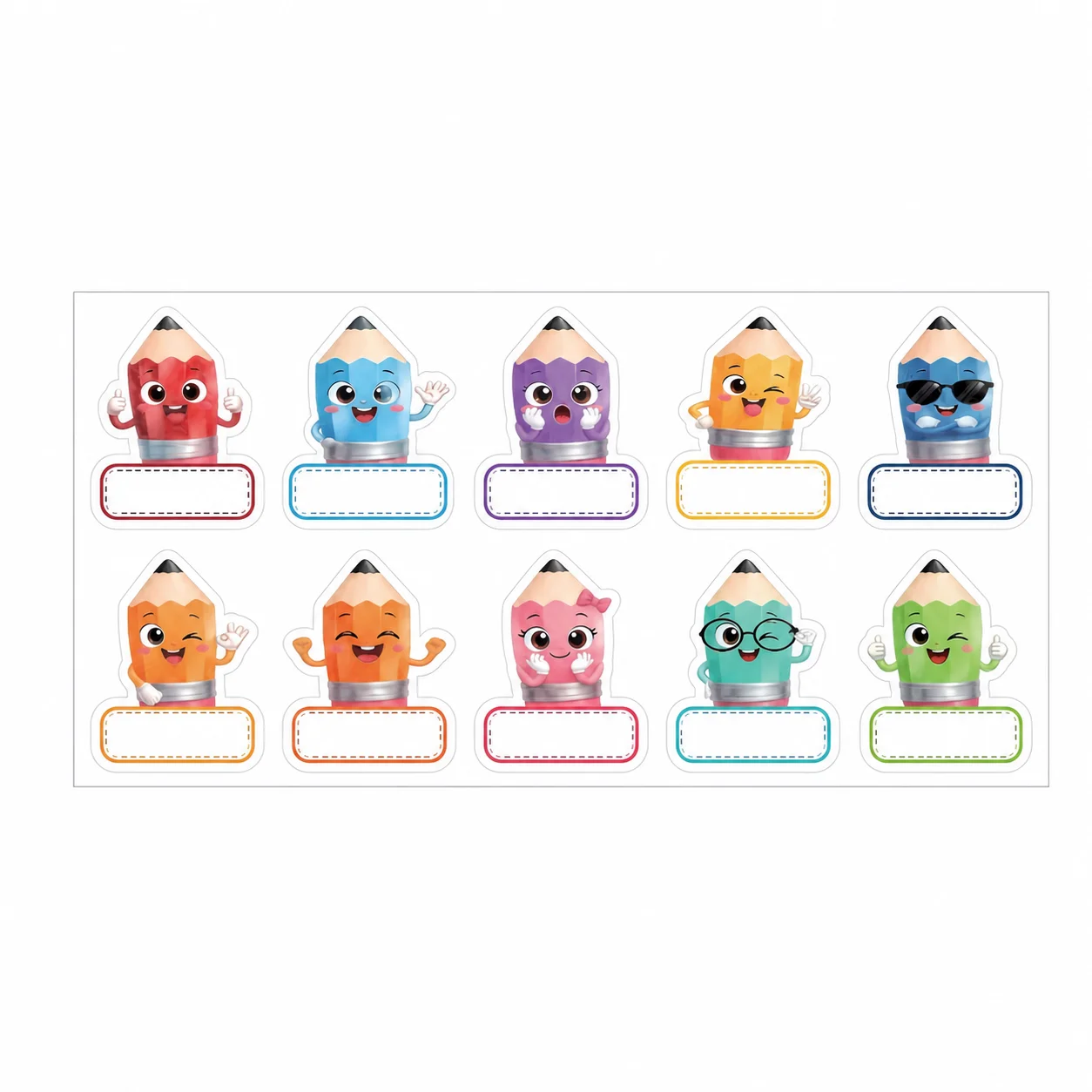 School Stationery Stickers  Stationery Stickers For  Personal Belongings Classification Identification Personal Name