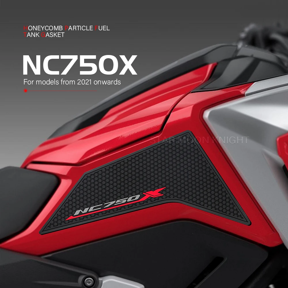 Для HONDA NC750X NC 750 X 750x 2021 — боковая накладка на топливный бак, накладки на бак, защитные наклейки, наклейка, газовая наколенница, тяговая накладка, накладка на бак