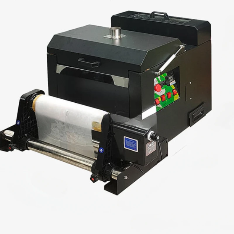 A3 DTF Inkjet Printer Set Thermal Transfer T-Shirt Press Direct Film  with XP600 Print Head