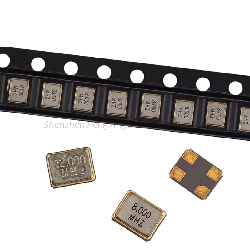 10PCS Passive Crystal Oscillator SMD 3225 48/30/12/16/25/24/26/40/20/8/27/32M MHZ 4 Pins 4P