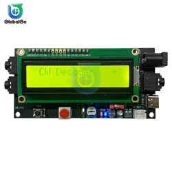 DC 5-12V 500mA CW Decoder Morse Code Reader Translator Board Ham Radio Essential Module Accessory LCD Display