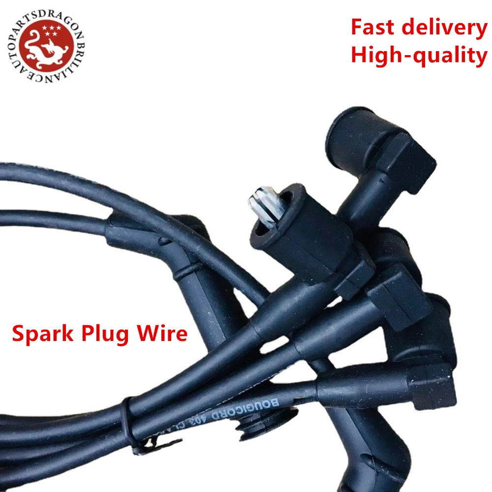 27501-22B10 Spark Plug Wire Set 27501-22B00 Fits Hyundai Accent 1.5L Engine L4 HYC  l4 GAS SOHC Naturally Aspirated