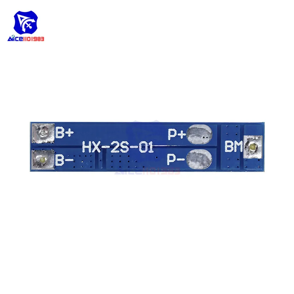 diymore 2PCS/Lot 2S 5A 18650 Li-ion Battery Protection Module BMS PCM Cell Pack Board Short Circuit Over Current Protection