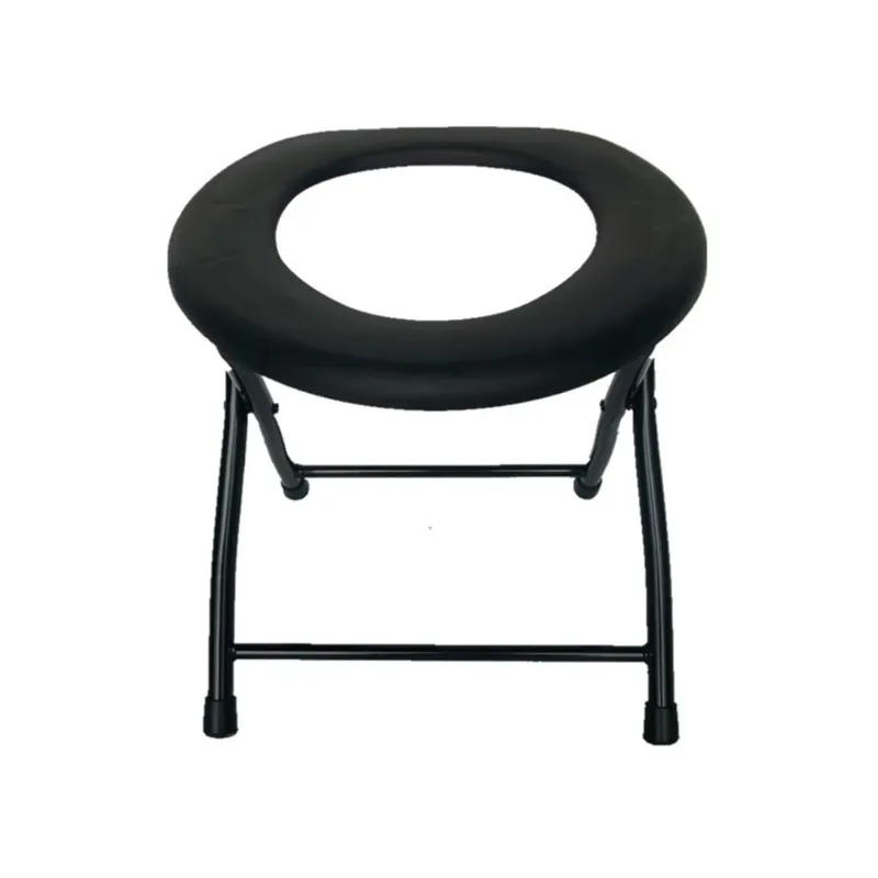 Reliable-Portable Folding Toilet Seat Adults Anti-Slip Heavy-Duty Design For Travel And Camping Use