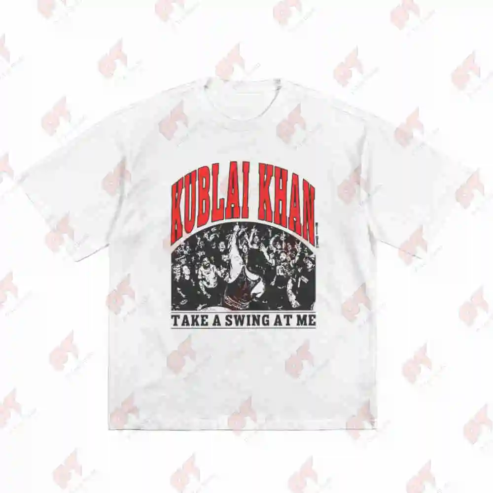 Kublai Khan Snakebites Short Sleeve Tee 100% Cotton T-Shirt