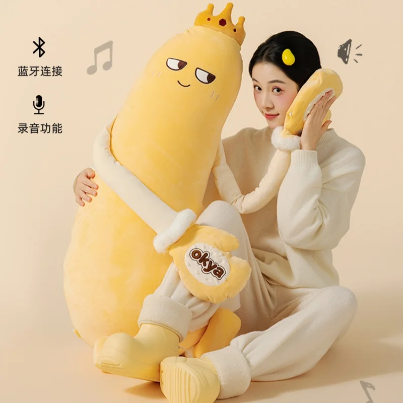 

Okya Eggplant King Sleep Pillow Graphene Heated Percussion Hug Pillow Three Adjustable Temp Settings For Kids Sleep Aid Bed Use