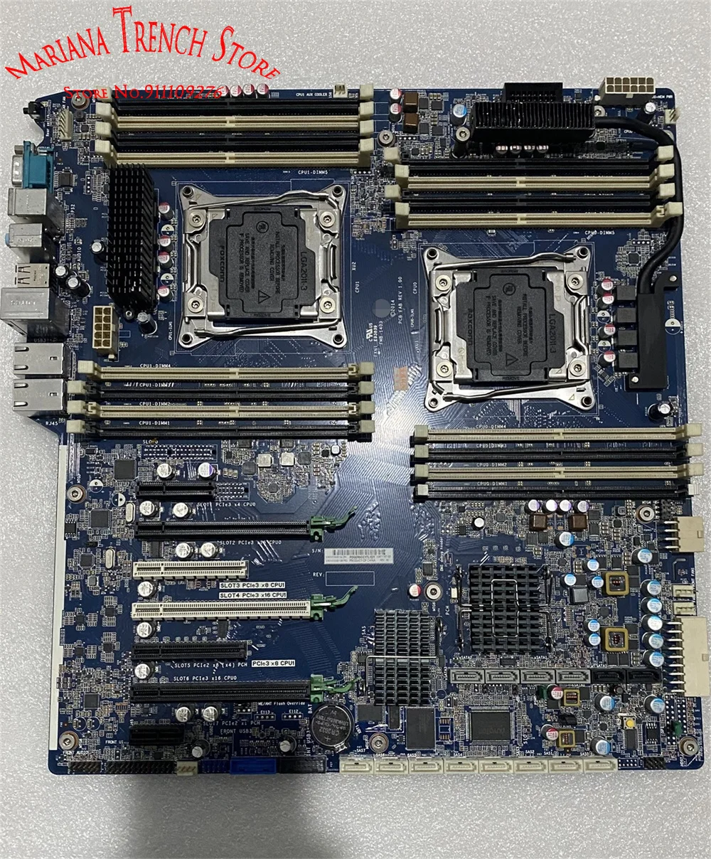 PC Motherboard for HP Z840 Tower Graphics PC REV1.00 761510-001 710327-001