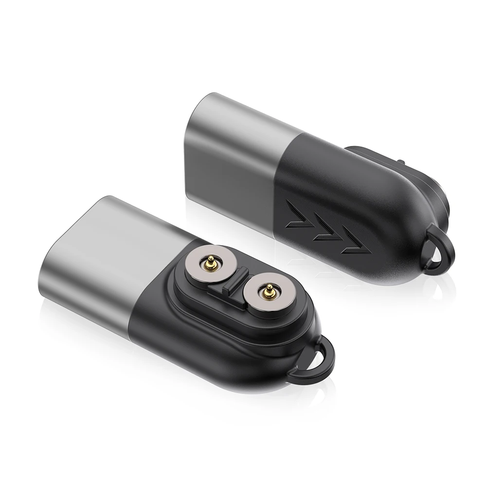 Magnetischer Spitzenadapter mit Überlastschutz, magnetischer USB-C-Adapter, Ladegerät, Typ-C-Ladeadapter für Taschenlampen, Scheinwerfer
