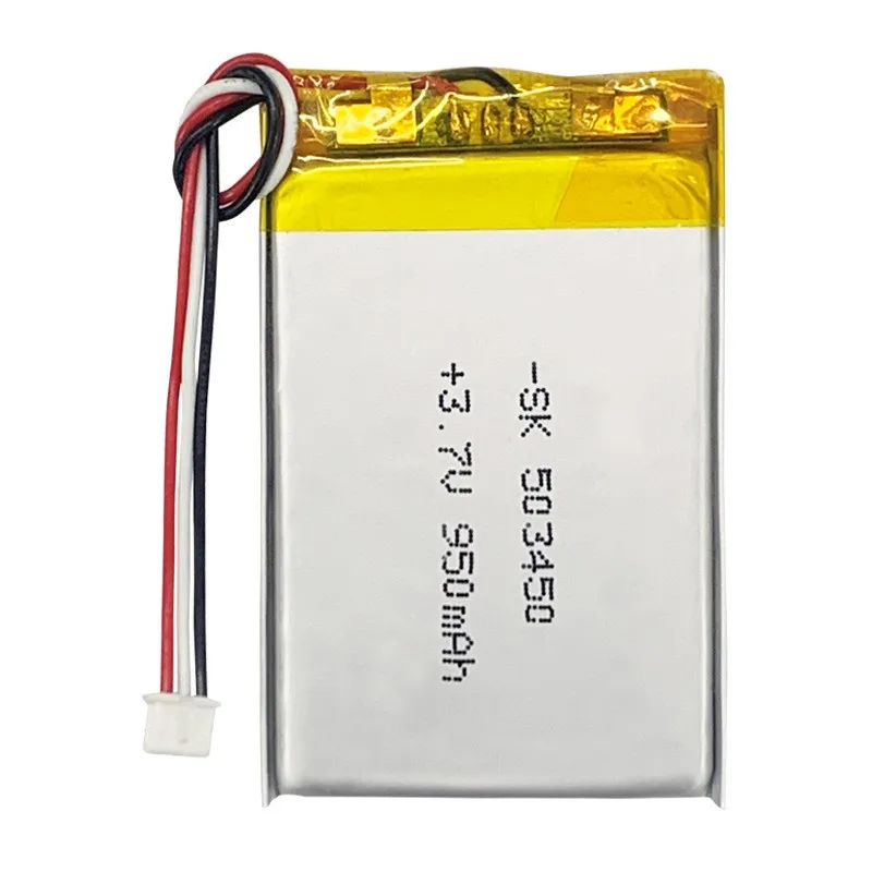 buy more will cheap 503450 Electronic fence battery Polymer battery for 3.7V950mAh doorbell in stock