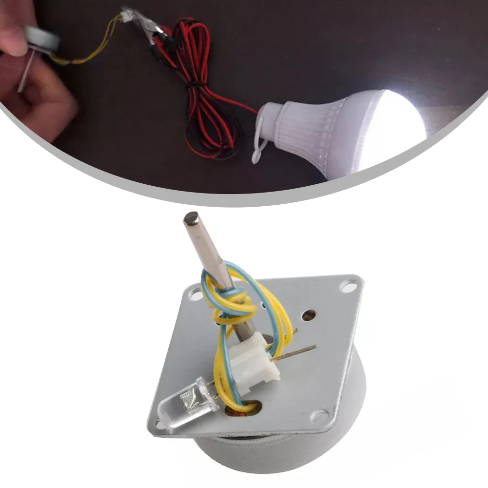 3V-24V Motor Electric Generator Classroom Metal Material Self-assembly Teaching Experiment Children's Hand Ability