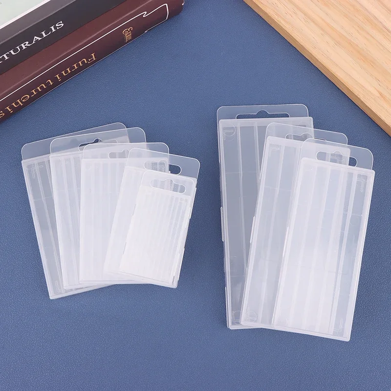 

Plastic Twist Drill Empty Box Storage Box Toolbox Tool Accessories Woodworking Drill Bit 5/10 Hole Transparent Packaging Case