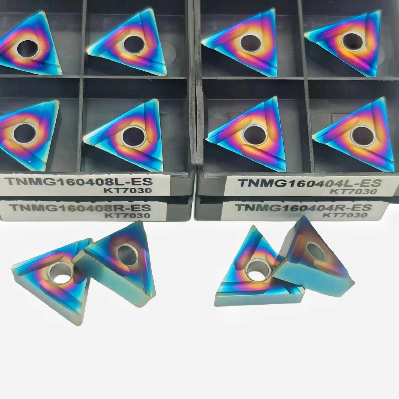 Dreh werkzeug nano blau tnmg160404r tnmg160404l tnmg160408r tnmg160408l dreh einsatz cnc fräser für edelstahl