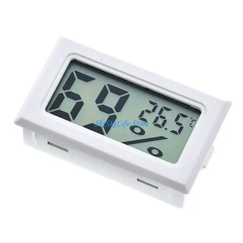 E65E 3D Printer Dry Box Digital Hygrometer Thermograph LCD Display Temperature Humidity Filament Storage Dry Box Replacement