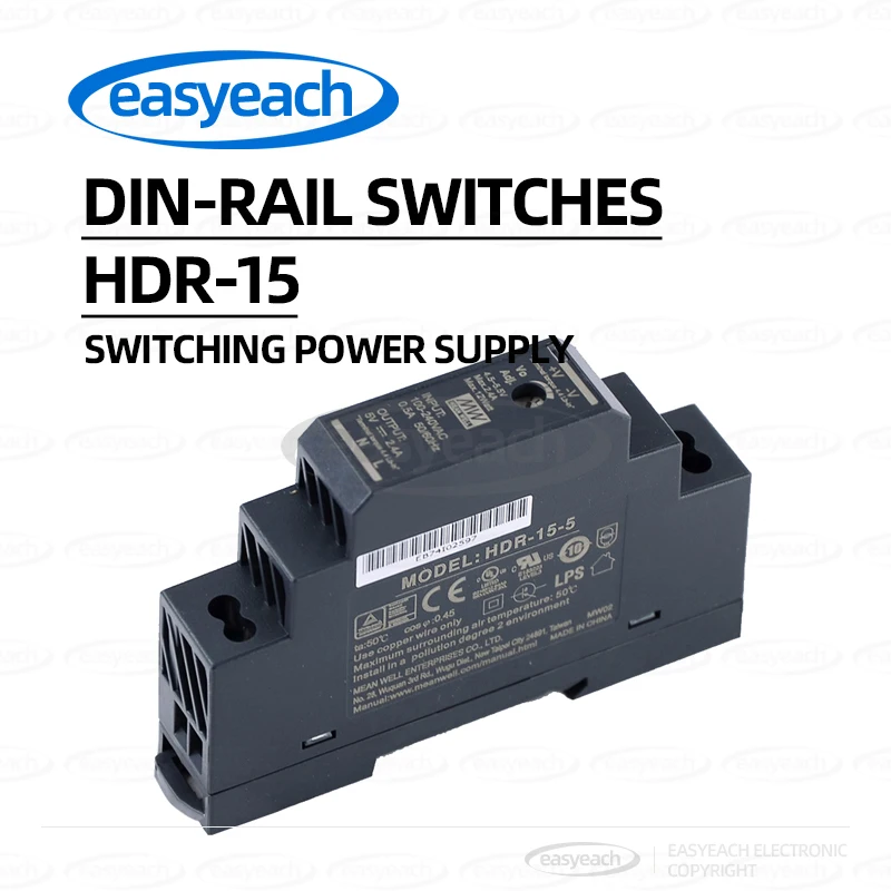 Mean Well HDR-15-5V…