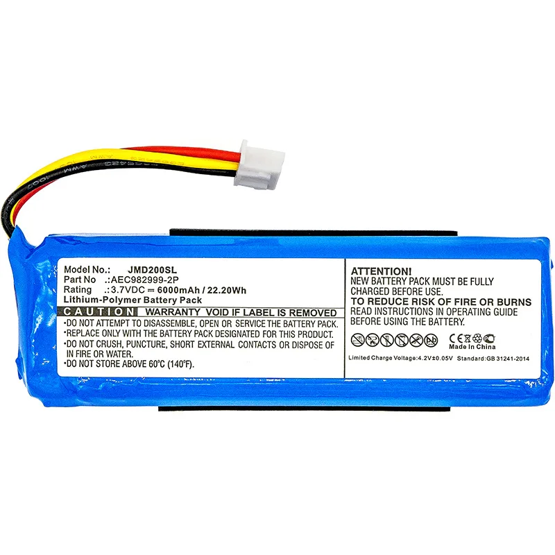 JBL Charge 1 Replacement Battery