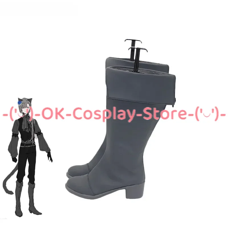 Kanae Cosplay Schuhe Halloween Karneval Stiefel Vtuber Cosplay Prop Pu Schuhe nach Maß