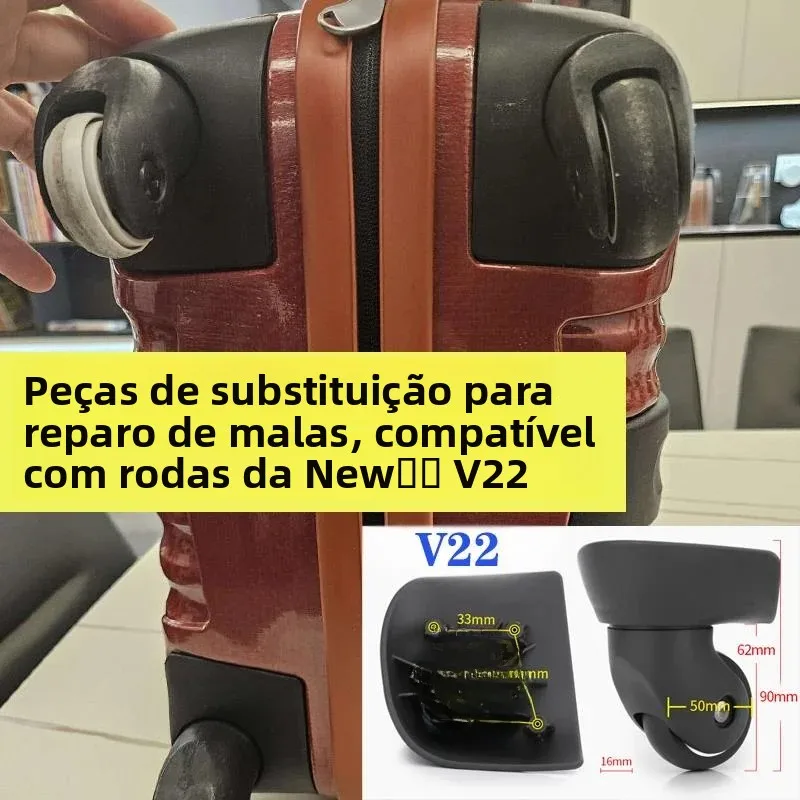 wear-resistant-silent-rolling-wheels-for-samsonite-v22-travel-suitcase-luggage-accessories-pull-rod-universal-wheel-bag-parts
