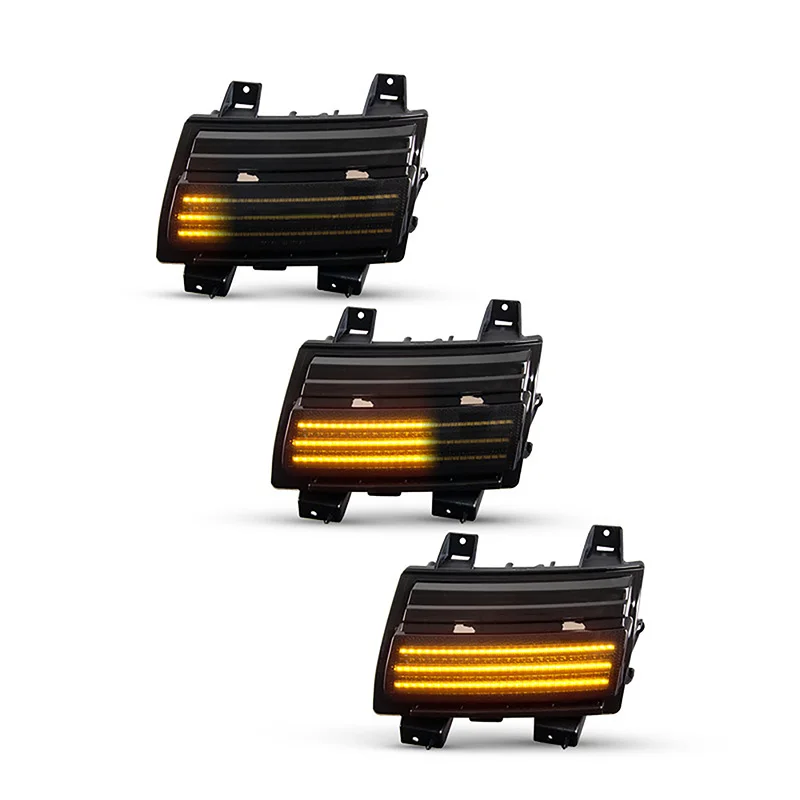 2Pcs Auto LED Front Bumper Lights Turn Signal Lamp Fit For Jeep Wrangler JL wrangler 2018-2022 LED Marker Lights Car Accessories