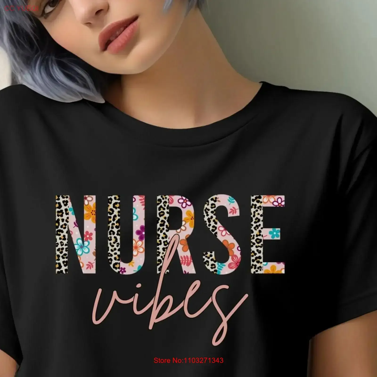 Infirmière Vibes t-shirt automne appréciation vintage lavé légèrement unisexe respirant décontracté élégant haut pour un usage quotidien homme