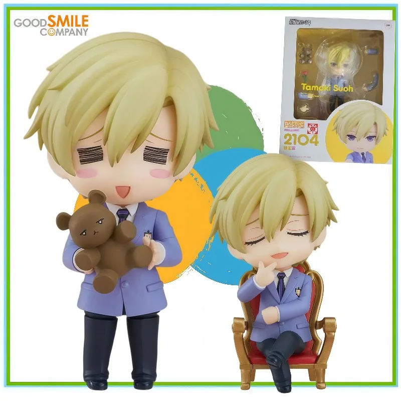 100% Original Genuine Good Smile Nendoroid Figure Ouran High School Host Club Tamaki Suoh Anime Action Model