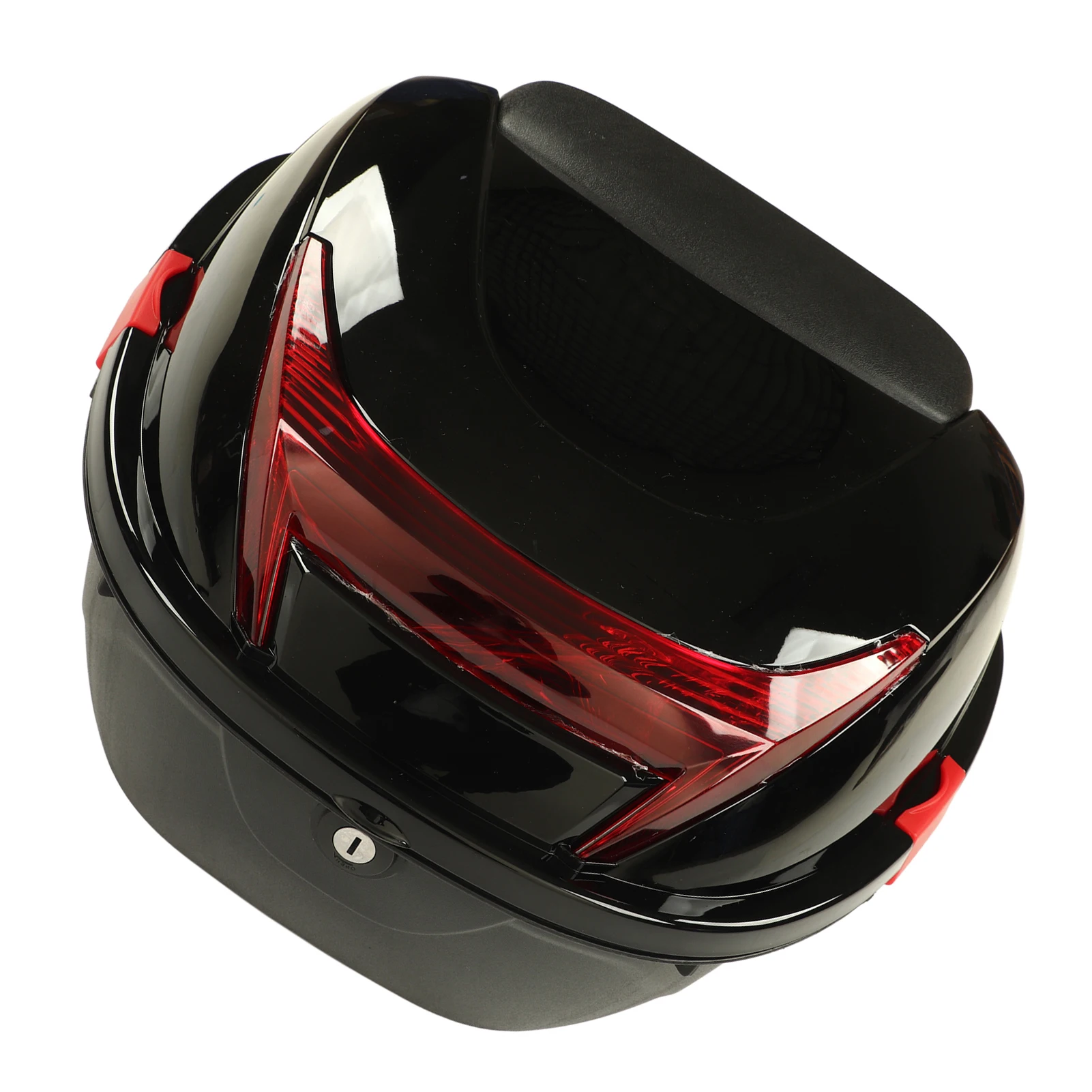 Motorcycle Rear Top Box Motorbike Tail Trunk Storage Case Waterproof Lockable  Large Capacity Sturdy Construction For Autocycle