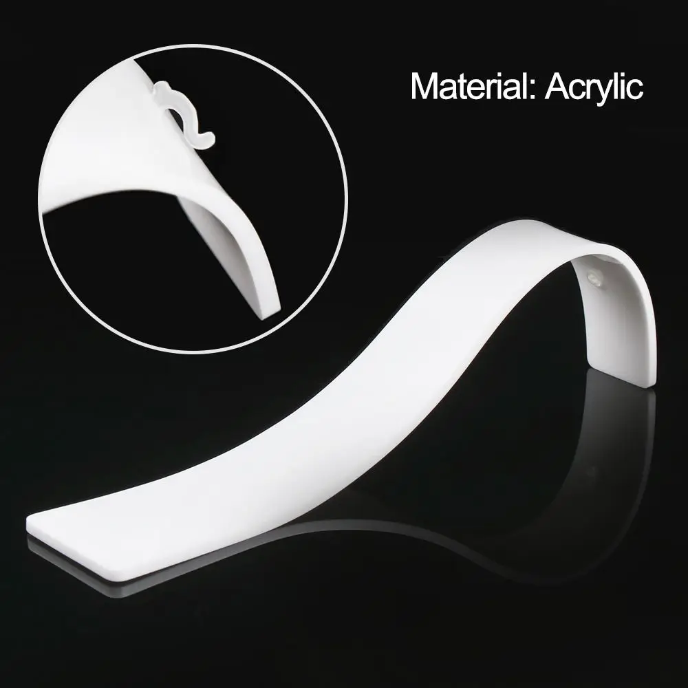 منحني الشكل الأزياء سطح المكتب تخزين المعارض عرض حالة قلادة المنظم سوار حامل ساعة عرض المجوهرات الوقوف