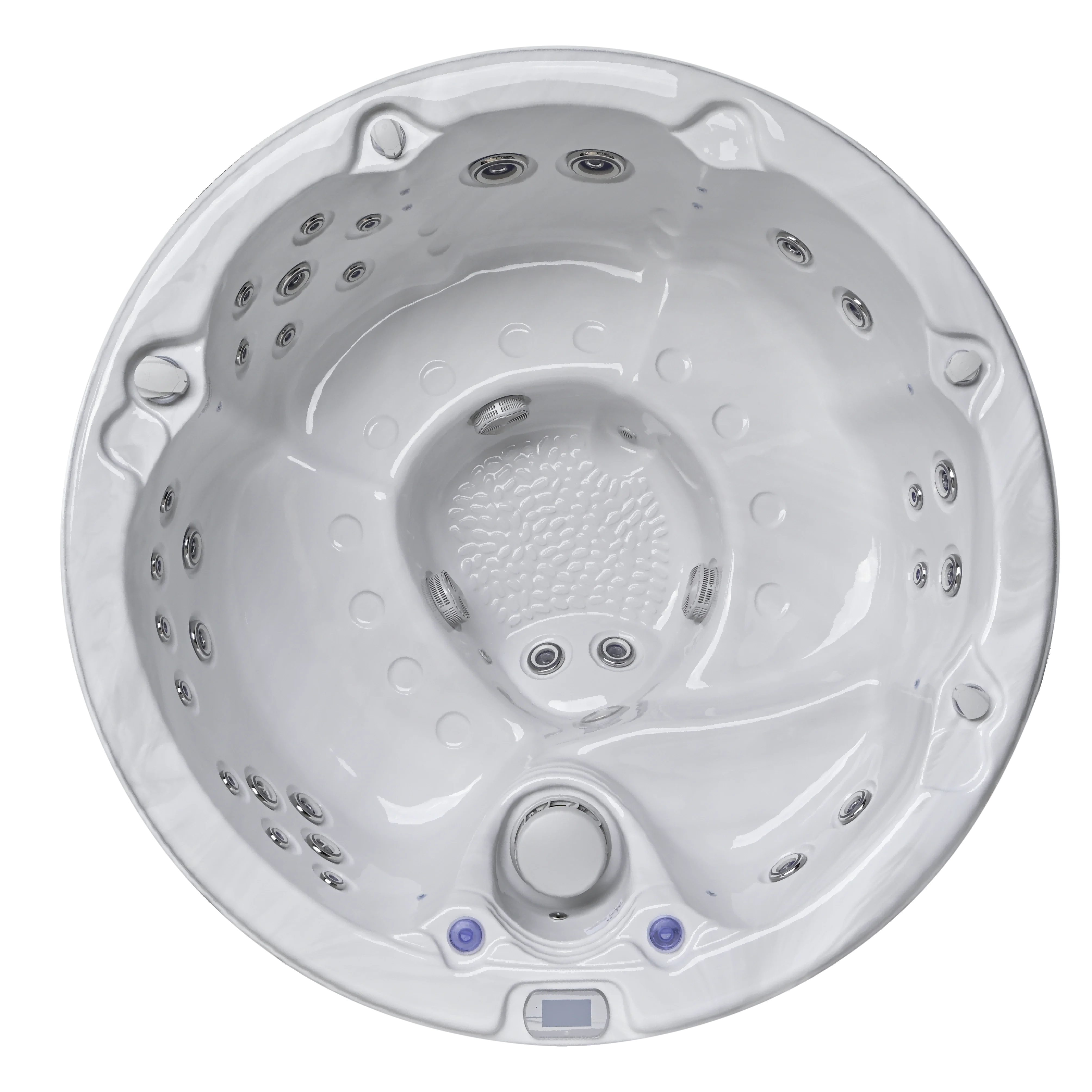 Standing Corner Air Jet Bubble Acrylic Corner Bathtub Hydro Soaking Tub Spa Massage Glass Whirlpool Bathtub