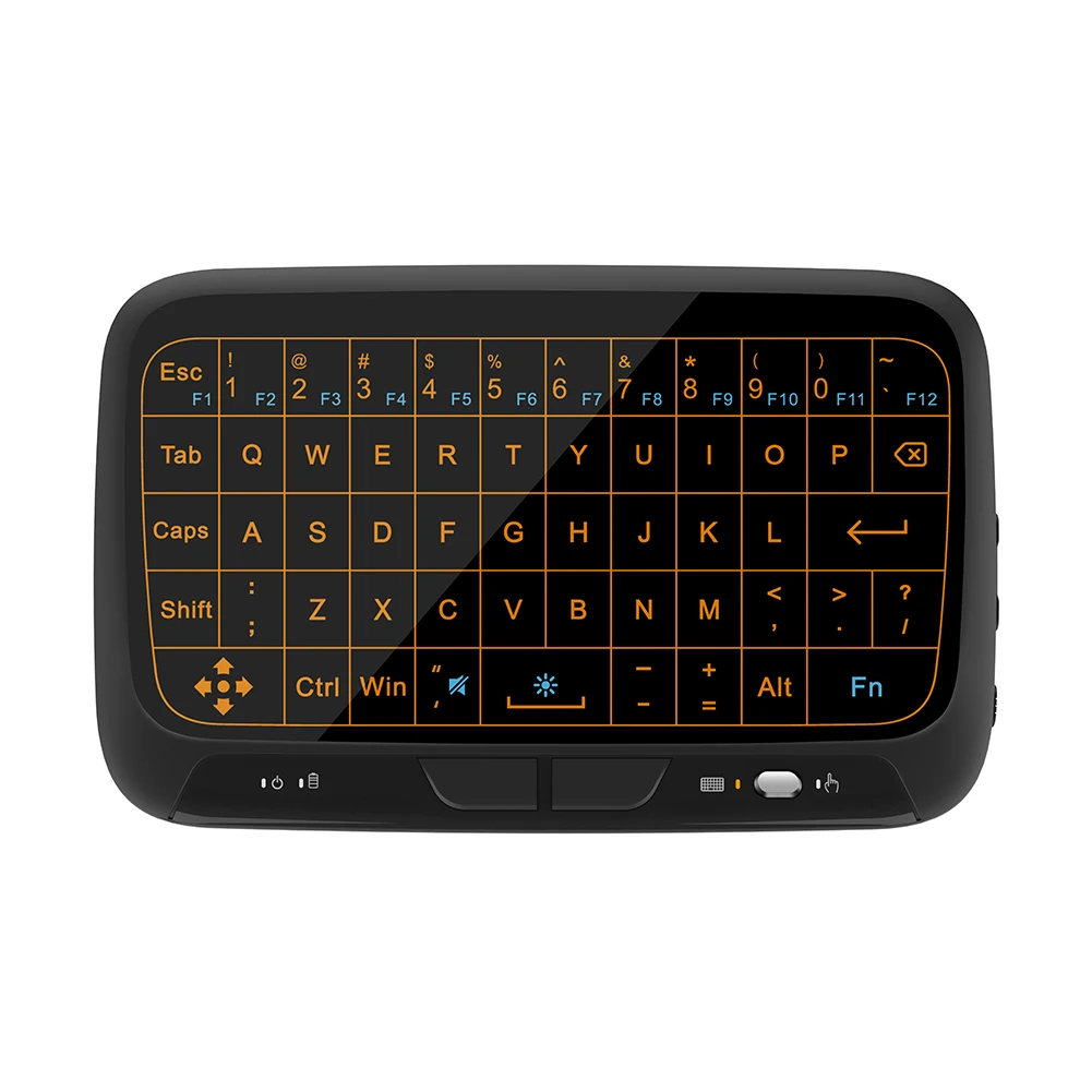 

2,4 ГГц Air Mouse Keyboard USB Dongle Receiver Полноэкранный сенсорный QWERTY Touchpad Plug and Play Smart Air Mouse Клавиатуры для IPTV