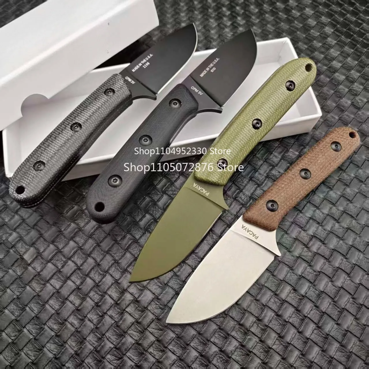 Pacaya High Hardness Outdoor EDC Multitools Portable Camping Fishing Fixed Knife Wilderness Activities Gear Hiking Climbing Tool