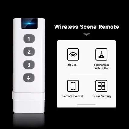 Control Remoto ZigBee Tuya Sma - Tuya 4 Channel reseña y precio