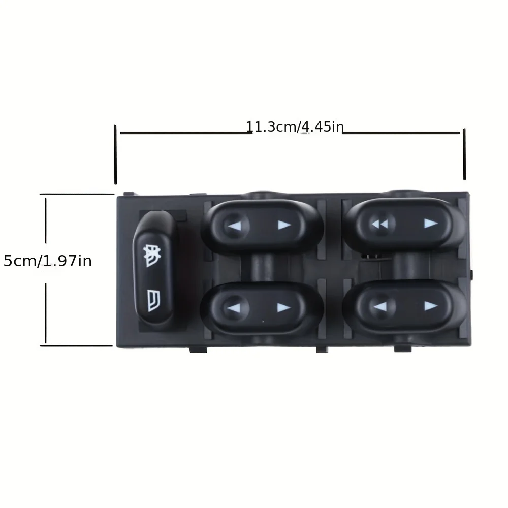 5L1Z-14529-AA Master Power Window Switch Control Button Driver Side for Ford F150 F-150 2004-2008 for Expedition for Lincoln