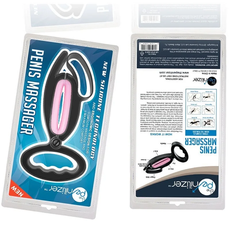 JELQING Male Penis Growth Penis Enlargement Exercise Penis Massager Extender Tool for Men Penis Stretch Massage Clip