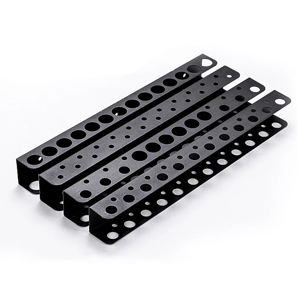

2pcs Screw Driver Organizer Storage Rack Screwdriver Pliers Holder Wall Mounted Heavy Duty Tool Storage Rack With 23 Holes