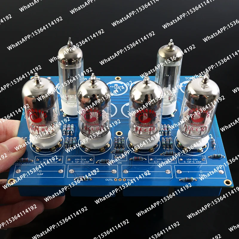 HiFi Vacuum Tube Preamplifier Preamp Tube Amplifiers Board Valve Pre-Amp Bile Buffer 12AX7 ECC83