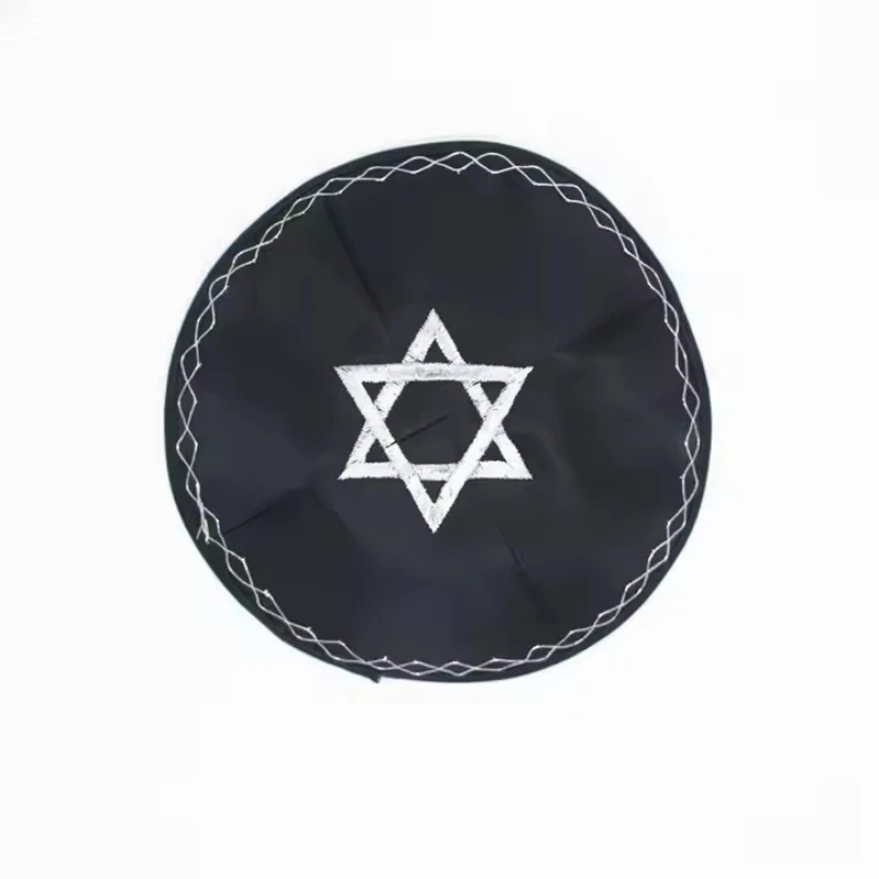 Free Shipping Kippa Cap For Men Prayer Religious Muslim Cotton Kintted Jewish Hat Kufi Tax Products Beanies Yarmulke Israel 0802