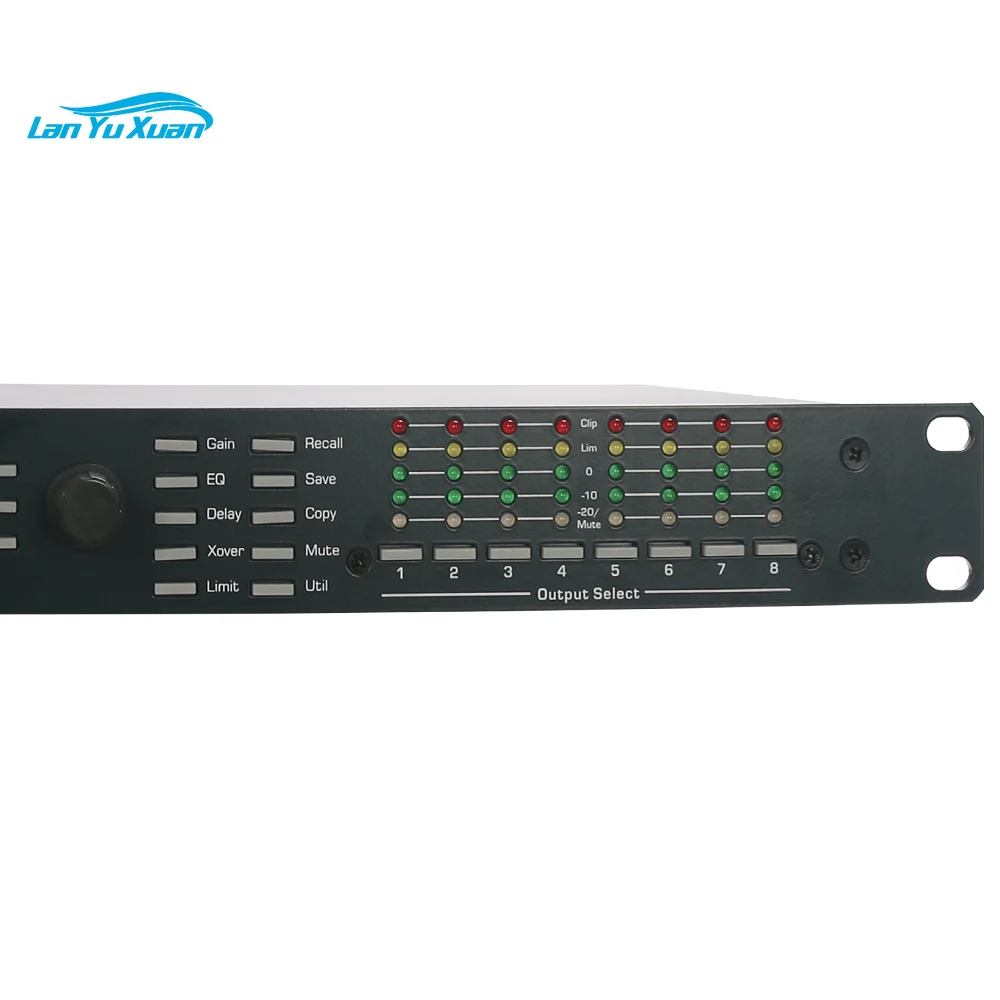 

ASHLY audio 4.8SP 4 Input 8 Output Digital Processor DSP Speaker Management Pro Audio Protea Stage Equipment for hot selling