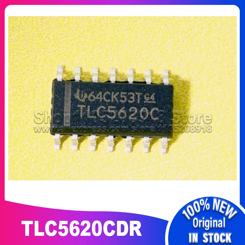 100 قطعة ~ 3000 قطعة/الوحدة TLC5620 TLC5620C TLC5620CDR SOP14 100% مخزون أصلي جديد #1