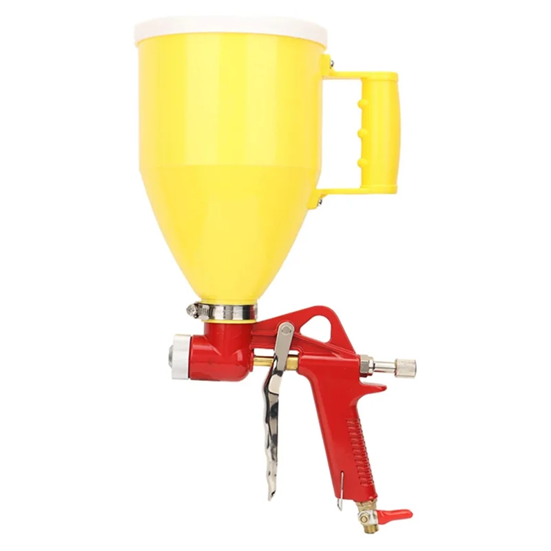 BMBY-Buitenmuur Steen Verfspuitpistool Diatomeeën Modder Ejector Coating Pistool Stopverf Spuitketel Echte Steen Lak