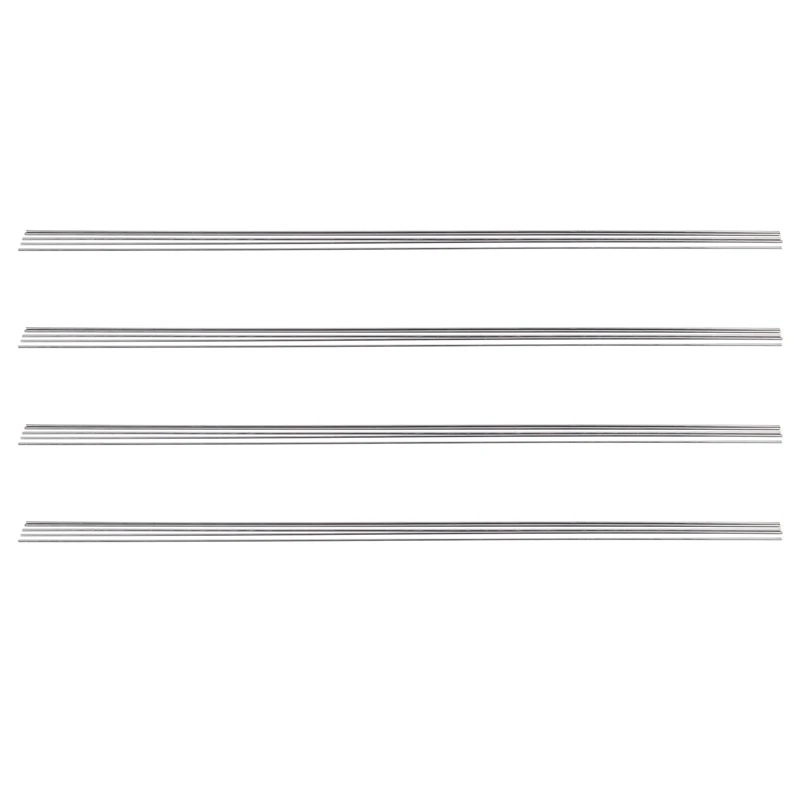 

20Pcs 500Mm X 2Mm Stainless Steel Motion Axle Circular Round Rod Bar