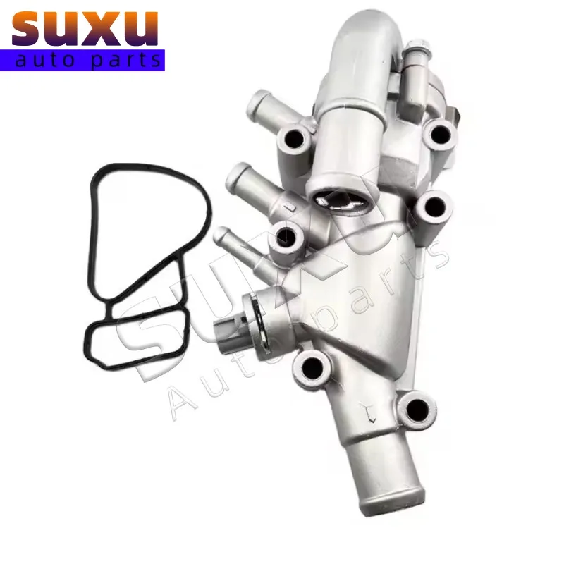 

1149617 2S6G9K478A2B Aluminium Thermostat With Housing + Sensor & Gaskets For Ford Fiesta (2001-2008) 1.3