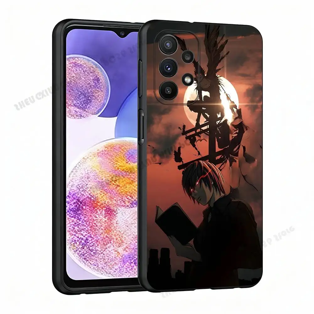 Funda de teléfono Anime D-Death N-Note para Samsung A21 31 51 53 71 20 22 30 32 42 50 01 02 10 11 4G 5G