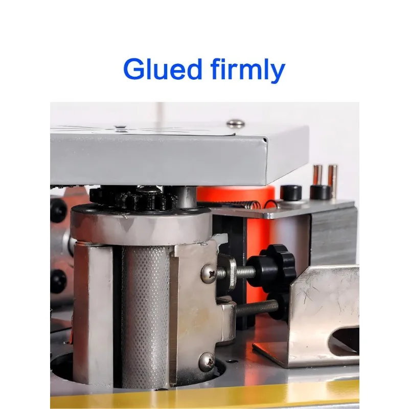 آلة ربط الحواف الصغيرة المحمولة آلة ختم حافة الميلامين البلاستيكية الصغيرة لألواح الأثاث النجارة