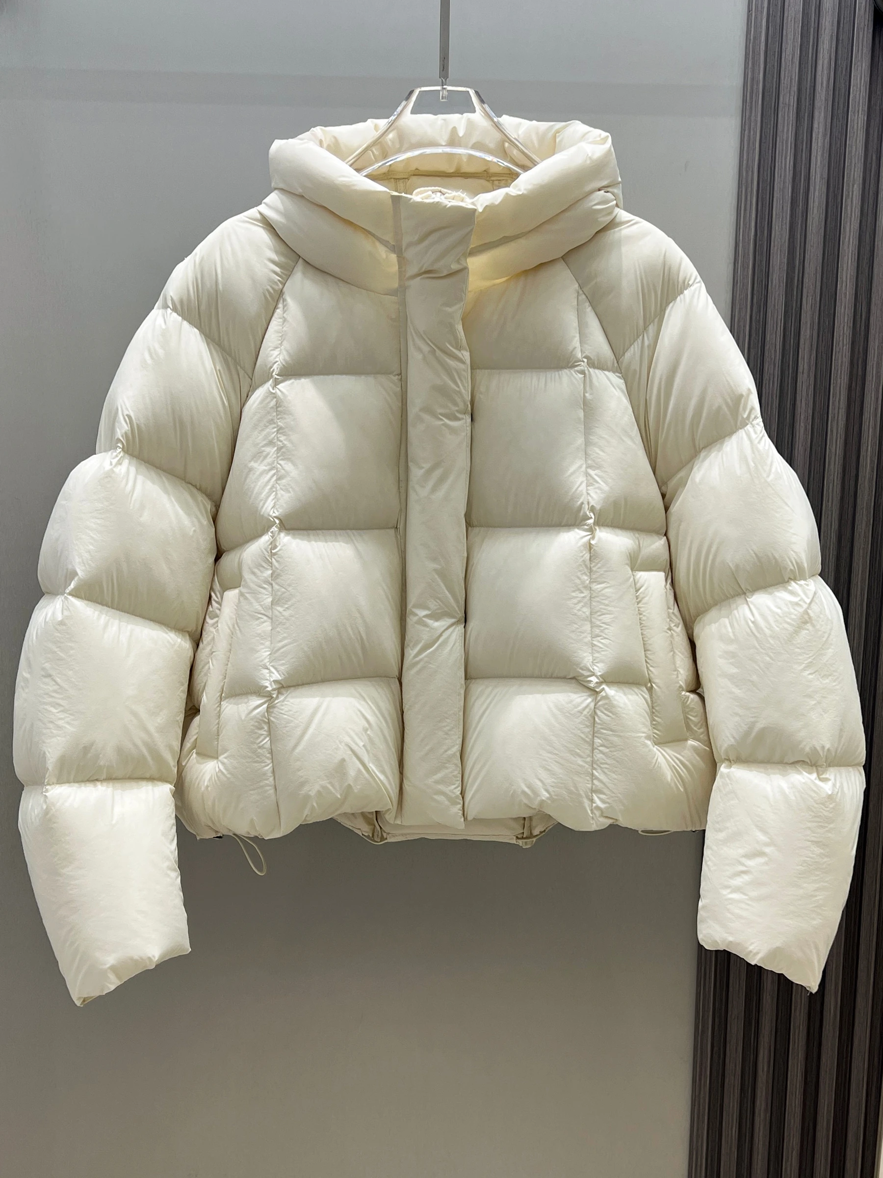 Piumino imbottito da donna Jaet Thiened White Du Feather Or Bread Sle Cappotto invernale coreano vestibilità ampia Caldo Ci Abbigliamento casual