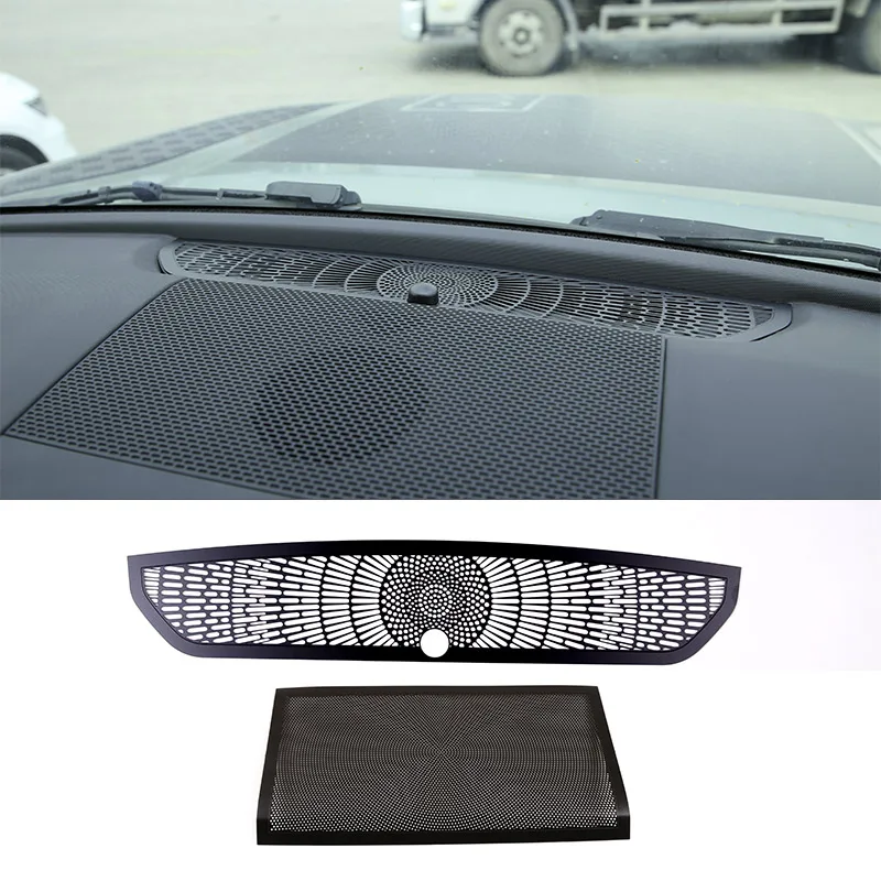

For Land Rover Defender 110 2020-2024 Stainless Steel Car Dashboard Air Outlet Anti-blocking Mesh Cover Car interior Accessories