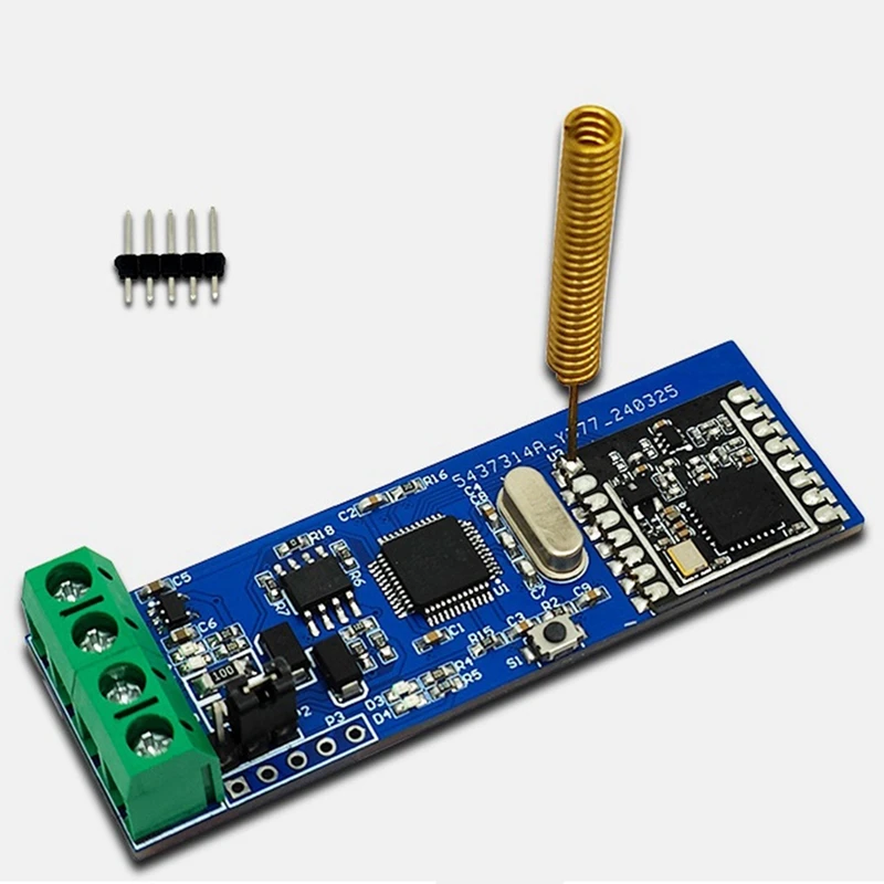Modulo di comunicazione seriale wireless da RS485 a Lora Ricetrasmettitore wireless RS485 Lora Modulo trasmettitore e ricevitore 433M