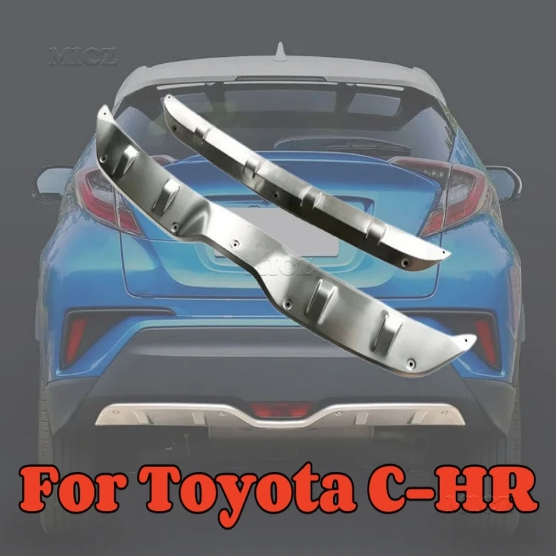 

For Toyota CHR C-HR Car Styling Stainless Steel Front And Rear Bumper Protector Skid Plate Cover Fit chy1 2018 - 2021