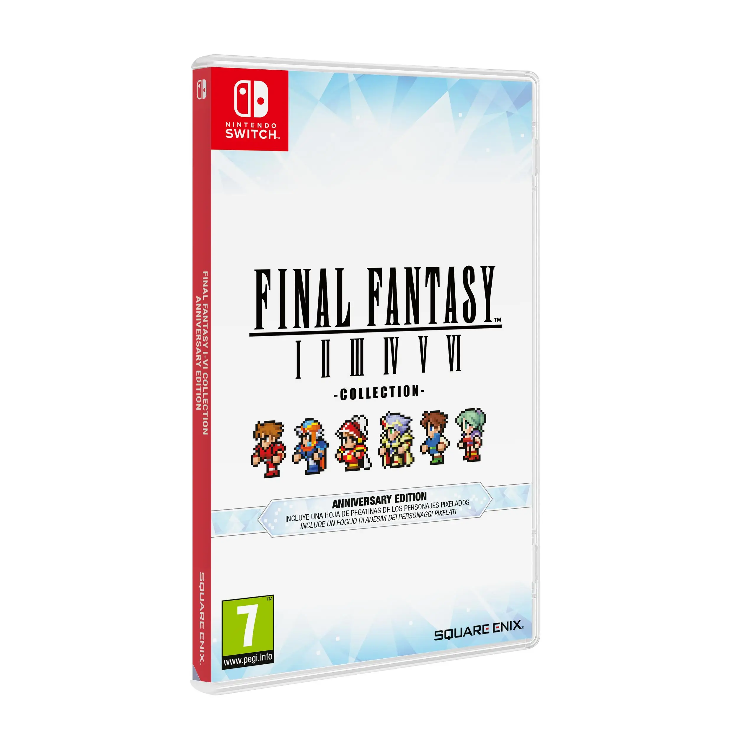 Final Fantasy I-VI Anniversary Edition - Nintendo Switch - Nuevo precintado - PAL España
